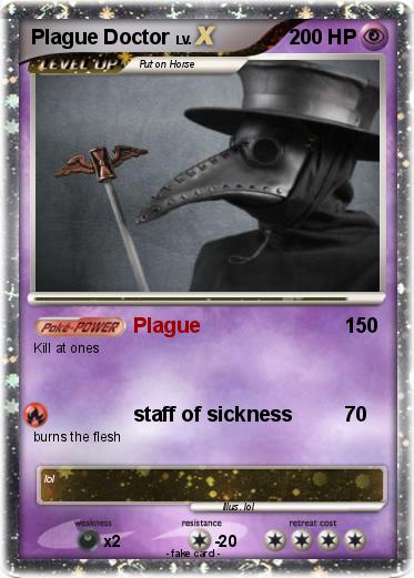 Pokemon Plague Doctor