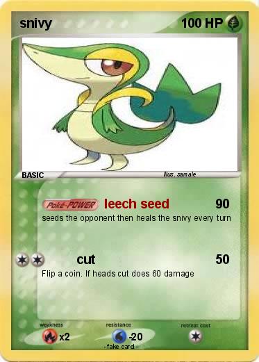Pokemon snivy