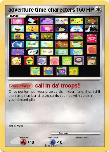Pokemon adventure time charecters