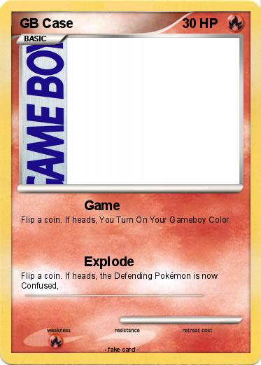 Pokemon GB Case