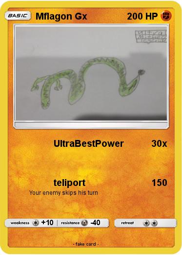 Pokemon Mflagon Gx
