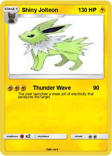 Pokemon Shiny Jolteon