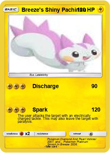 Pokemon Breeze's Shiny Pachirisu