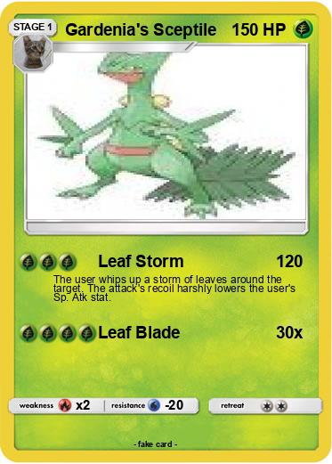 Pokemon Gardenia's Sceptile