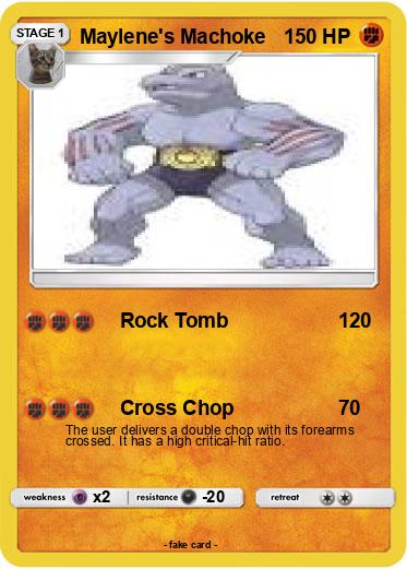 Pokemon Maylene's Machoke
