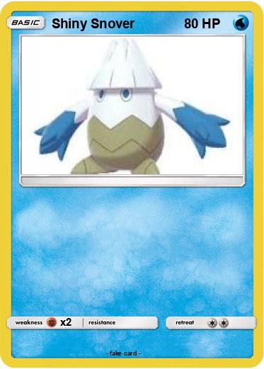 Pokemon Shiny Snover