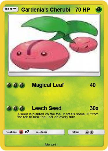 Pokemon Gardenia's Cherubi