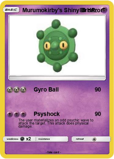 Pokemon Murumokirby's Shiny Bronzor