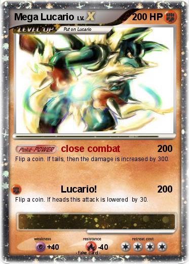 Pokemon Mega Lucario