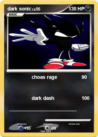 Pokemon dark sonic
