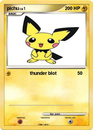 Pokemon pichu