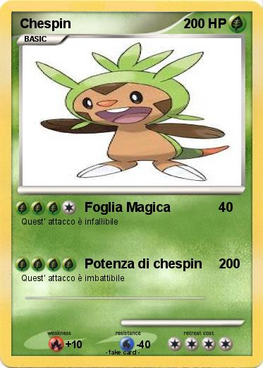 Pokemon Chespin