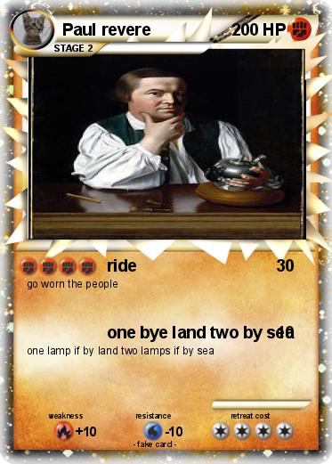 Pokemon Paul revere