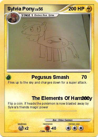 Pokemon Sylvia Pony