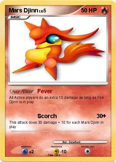 Pokemon Mars Djinn