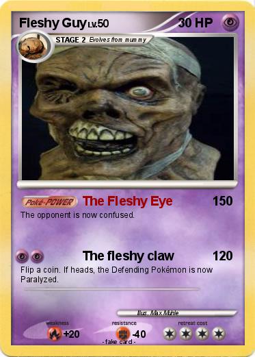 Pokemon Fleshy Guy