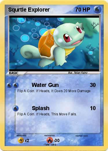 Pokemon Squrtle Explorer