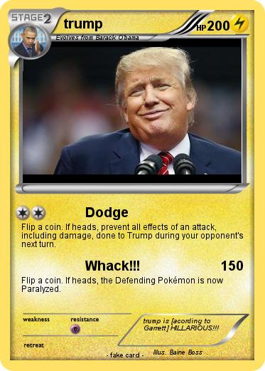 Pokemon trump