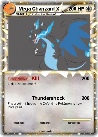 Pokemon Mega Charizard X