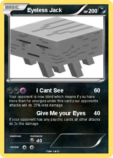 Pokemon Eyeless Jack