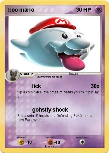 Pokemon boo mario