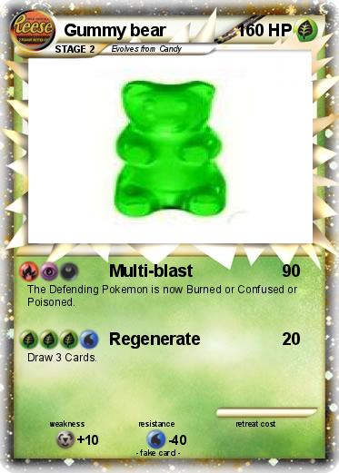 Pokemon Gummy bear