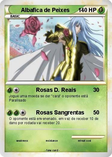 Pokemon Albafica de Peixes