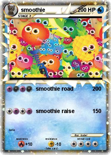 Pokemon smoothie