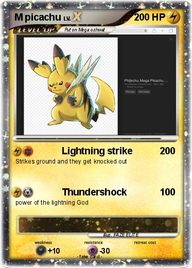 Pokemon M picachu