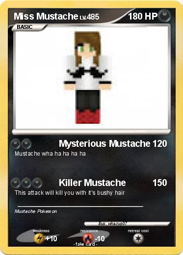 Pokemon Miss Mustache