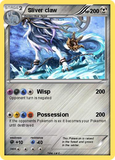 Pokemon Sliver claw