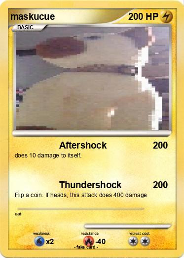 Pokemon maskucue