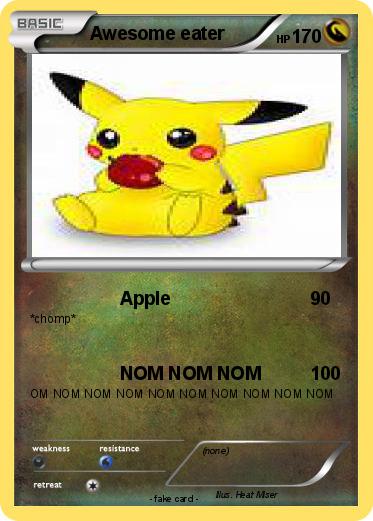 Pokemon Awesome eater