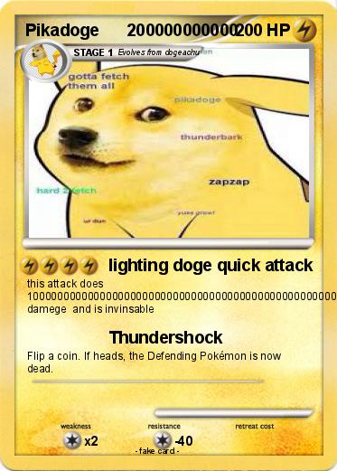 Pokemon Pikadoge      200000000000