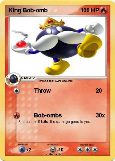 Pokemon King Bob-omb