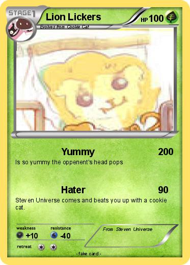 Pokemon Lion Lickers
