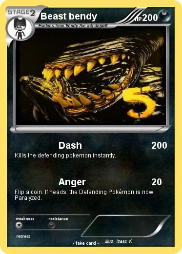 Pokemon Beast bendy