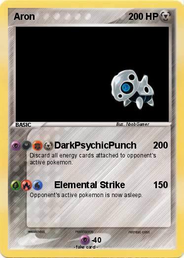 Pokemon Aron