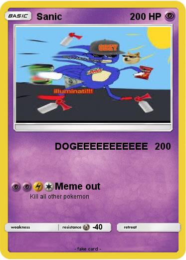 Pokemon Sanic