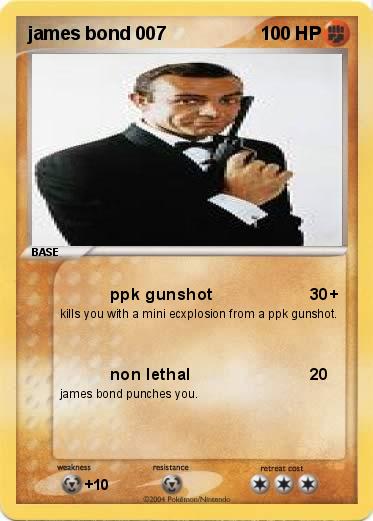 Pokemon james bond 007