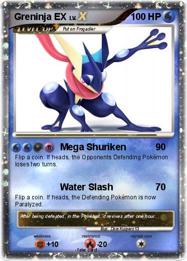Pokemon Greninja EX