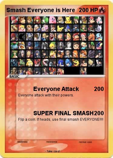Pokemon Smash Everyone is Here