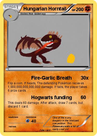 Pokemon Hungarian Horntail