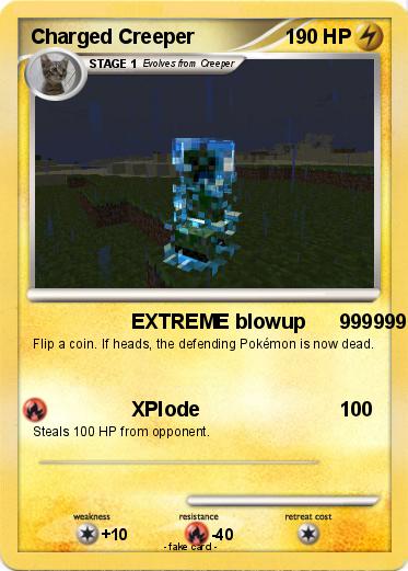 Pokemon Charged Creeper