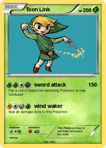 Pokemon Toon Link