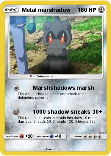 Pokemon Metal marshadow