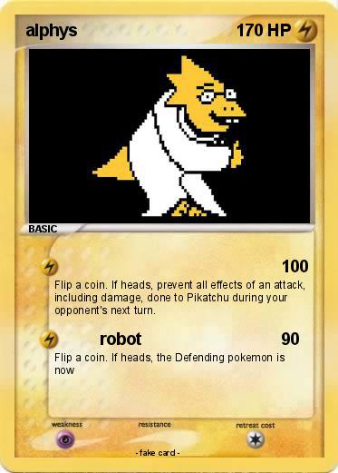 Pokemon alphys