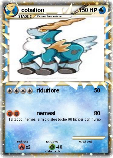 Pokemon cobalion