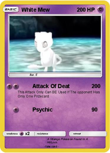 Pokemon White Mew