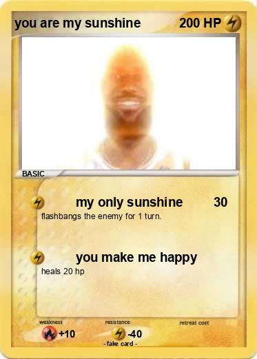 Pokemon you are my sunshine